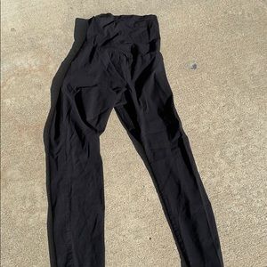 Black maternity pants
